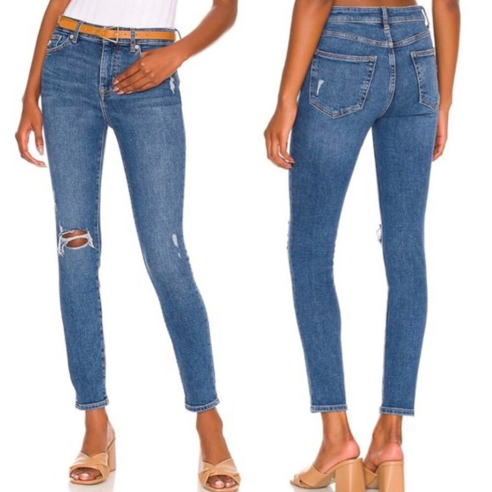 Lovers & Friends Brighton Denim Ricky Low Rise Skinny Jeans Size 26